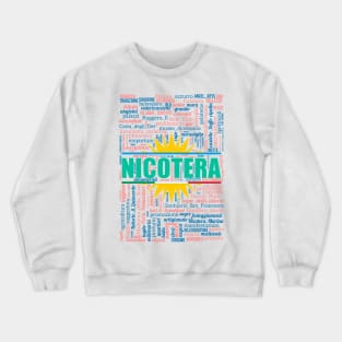 Wordart: Nicotera Crewneck Sweatshirt